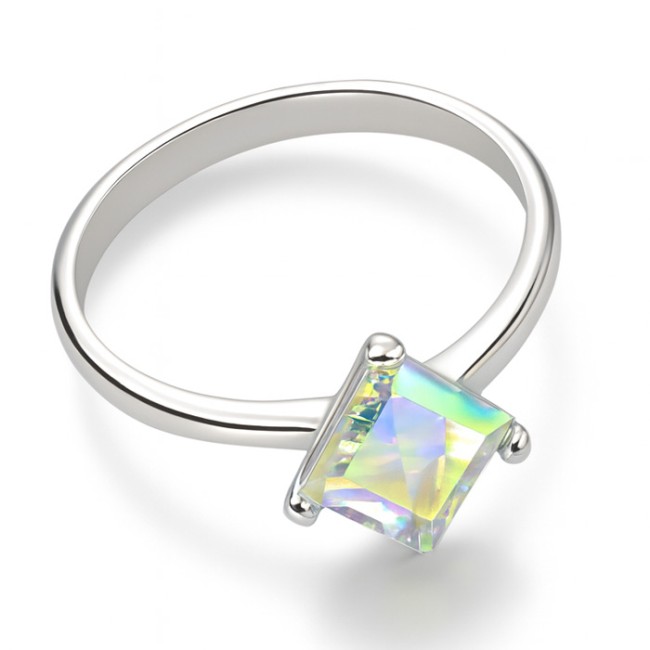 Pierścionek srebrny Swarovski PK 381|Polcaratdesign.pl Biżuteria