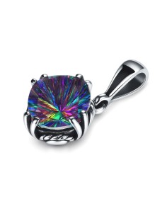 Sterling silver pendant with crystal W 2119 | Polcarat Design