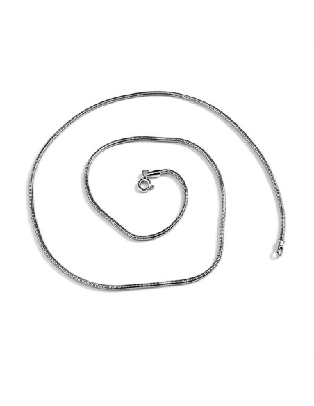 Silver chain LN 001 Snake chain 50