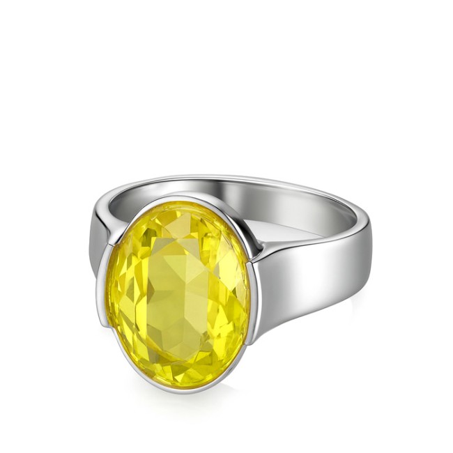 Silver ring with Swarovski crystals PK 1789