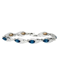 Silver Bracelet with Swarovski Crystals L 1905