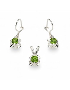 Komplet srebro cyrkonie KPL 803