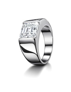 Silver ring with zircons PK 374