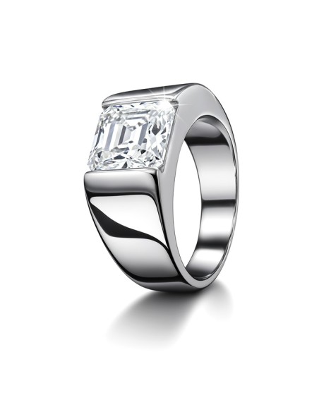 Pierścionek srebrny z cyrkoniami PK 374