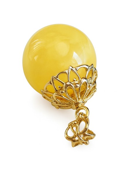 Pendant with amber ball WA 030