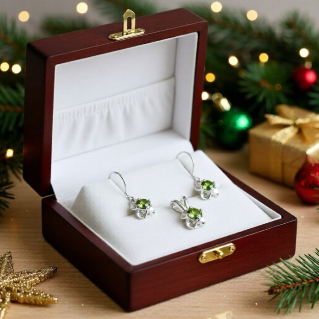 Set of silver zircons KPL 803