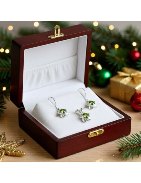 Set of silver zircons KPL 803