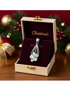 Silver pendant with Swarovski crystals W 1963 2