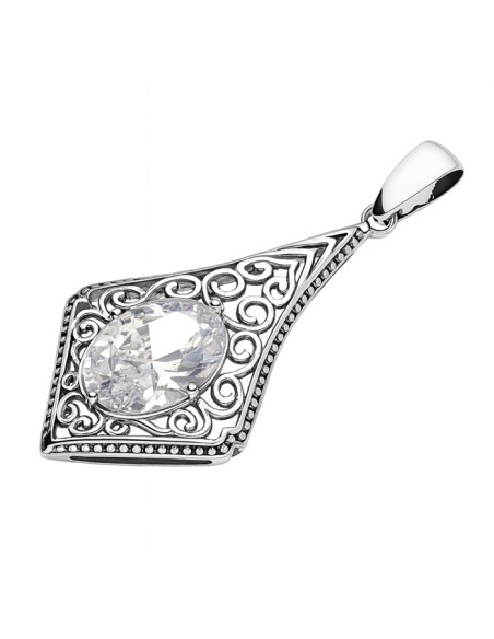Silver pendant with cubic zirconia W 1995