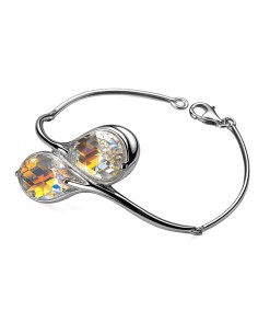 Silver bracelet with Swarovski crystal R 1520
