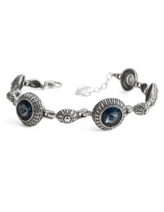 Srebrna bransoletka z kryształami Swarovski L 1850