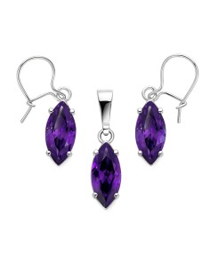 Silver set zircons KPL 744