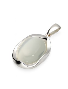 Silver pendant W 1733 Cat's eye