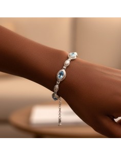 Silver bracelet with Swarovski crystals L 1892 2