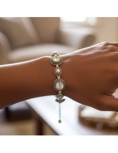 Silver bracelet with Swarovski crystals L 1914 2