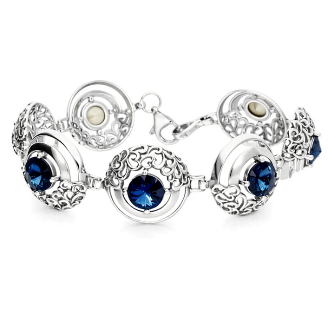 Silver Swarovski bracelet L 1964