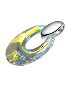 1533 wisiorek pawie oko swarovski srebro