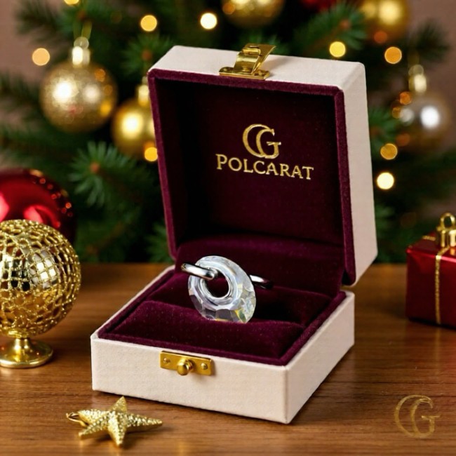 Pierścionek srebro Swarovski PK 1533|Polcaratdesign.pl Biżuteria