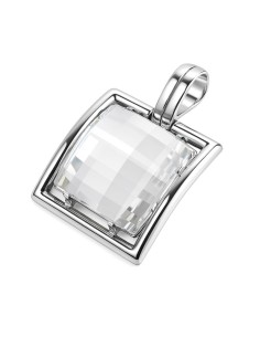 Silver pendant with Swarovski crystal W 987