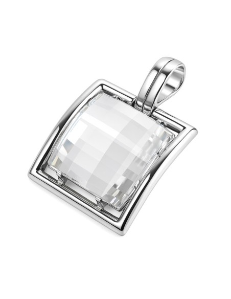 Silver pendant with Swarovski crystal W 987