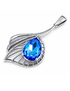 Swarovski silver crystal pendant W 1644