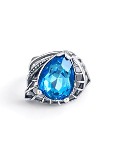 Pierścionek srebrny bermuda blue 1644 2