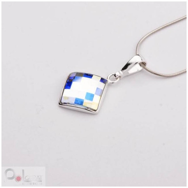 Silver set with Swarovski crystals KPL 2 1583