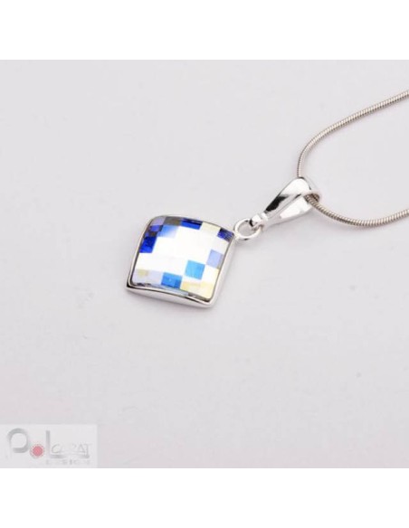 Silver set with Swarovski crystals KPL 2 1583