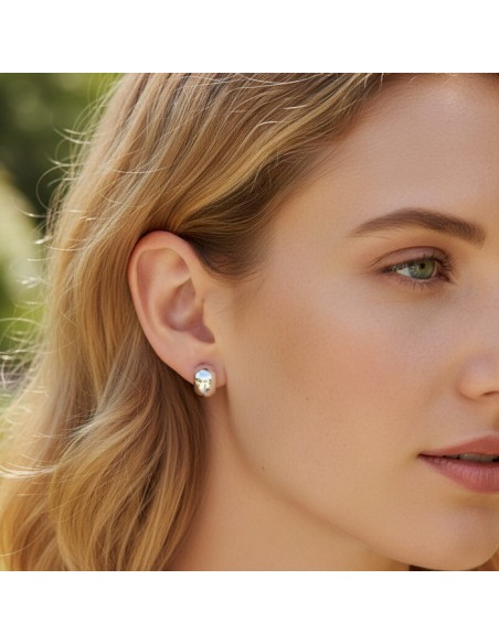 Silver earrings K3 1196