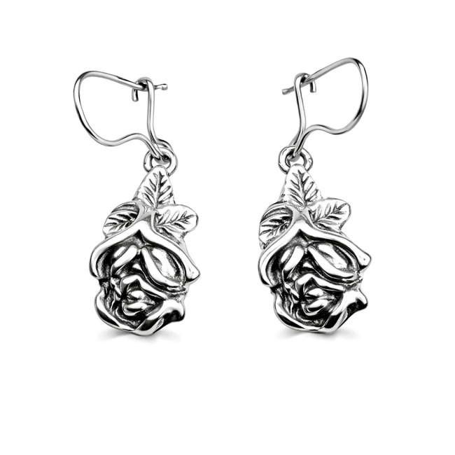 Silver earrings K2 1571