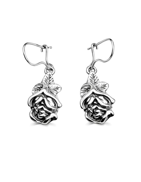 Silver earrings K2 1571