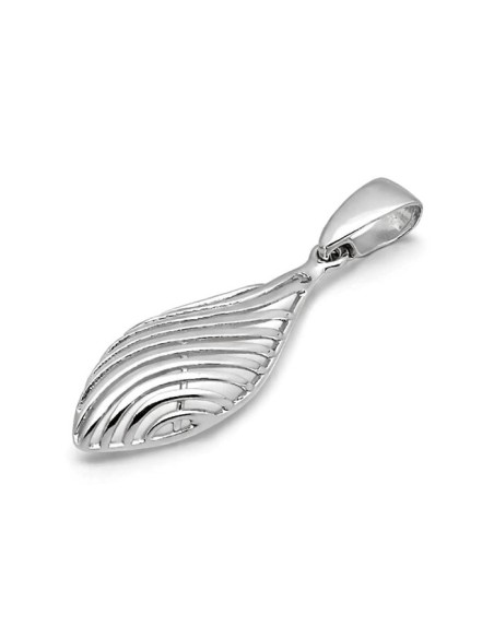 Rhodium-plated silver pendant W 1932