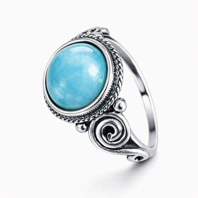 copy of Oxidized silver ring PK 1805 Turquoise