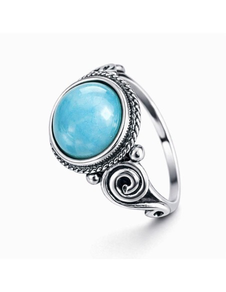 copy of Oxidized silver ring PK 1805 Turquoise