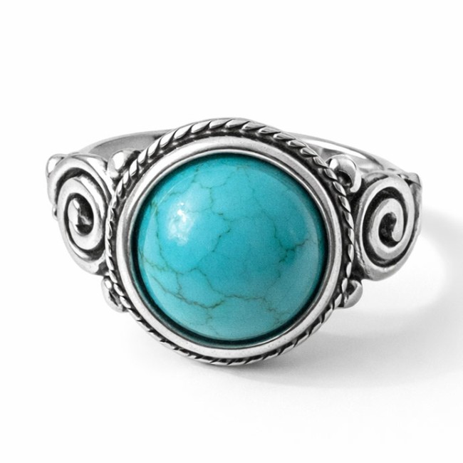 copy of Oxidized silver ring PK 1805 Turquoise