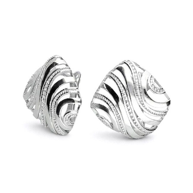Silver earrings K3 1895 R
