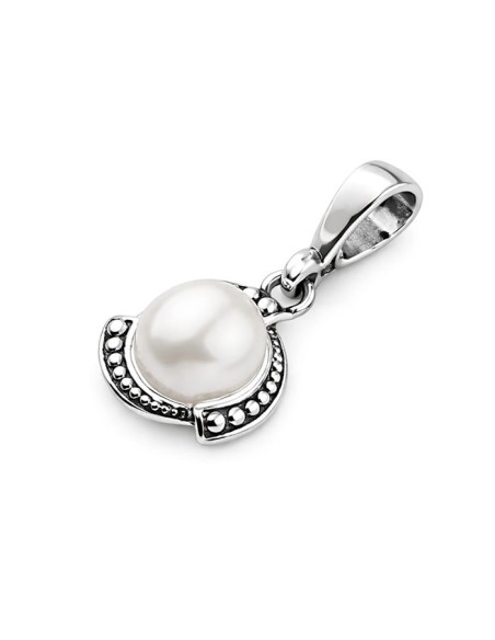 Silver pendant W 1883 pearl