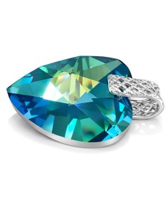 Zawieszka serce Swarovski® 5 cm | Srebro 925 2