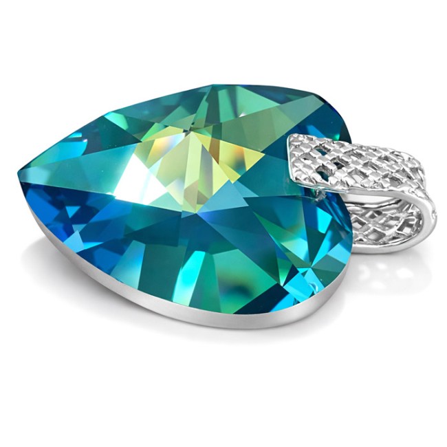 Zawieszka serce Swarovski® W 943 | Srebro 925|Polcaratdesign.pl Biżuteria