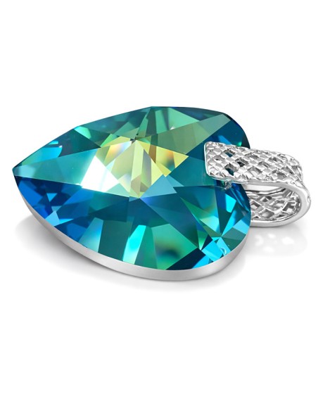 Silver Heart Pendant W 1216