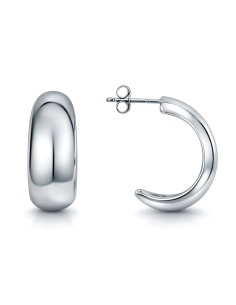 Silver earrings K 1077