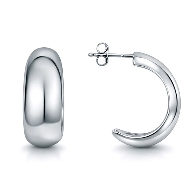 Silver earrings K 1077