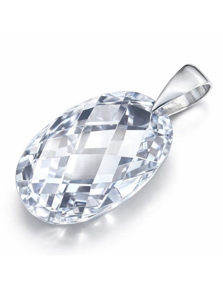 Srebro wisiorek cyrkonie W 1137