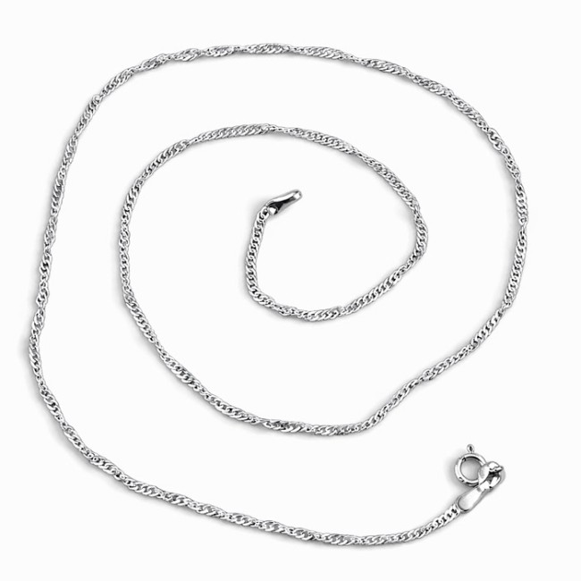 Łańcuszek srebrny SINGAPUR LN 003