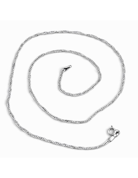 Silver chain LN 003 Chain 45