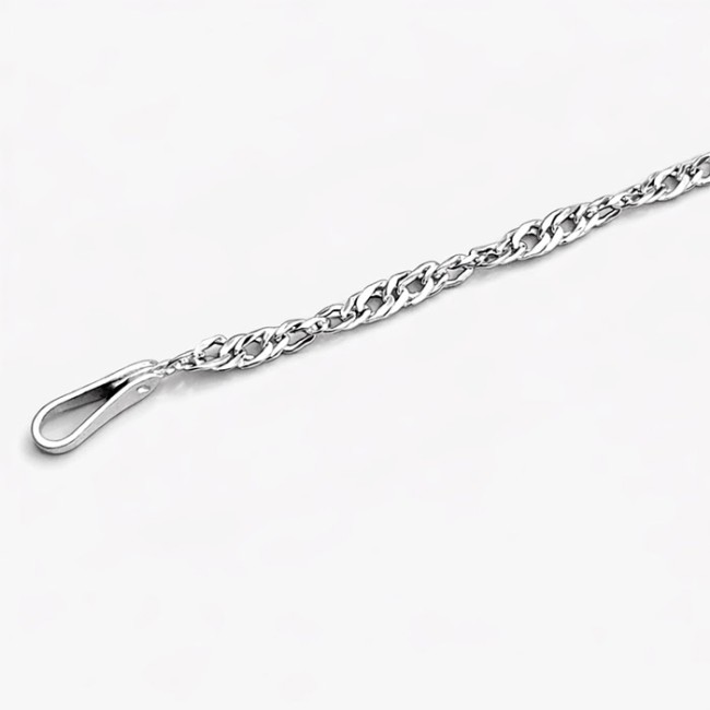 Silver chain LN 003 Chain 45
