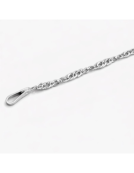 Silver chain LN 003 Chain 45