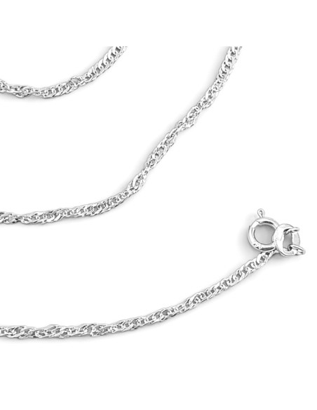 Silver chain LN 003 Chain 45