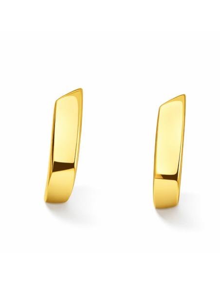 Gold-plated silver earrings K3 1151 Polcarat Design