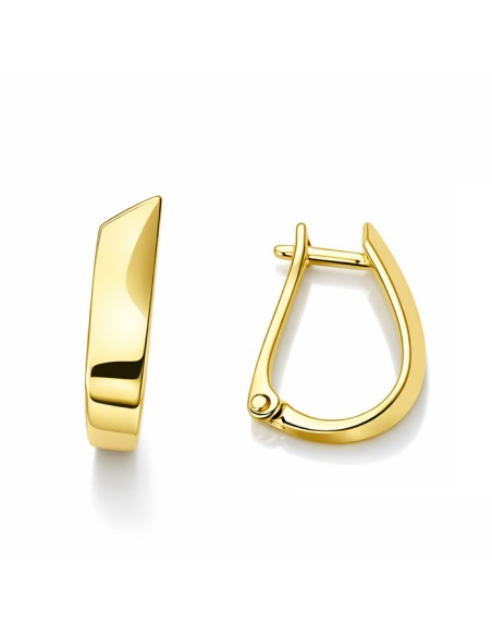 Gold-plated silver earrings K3 1151 Polcarat Design